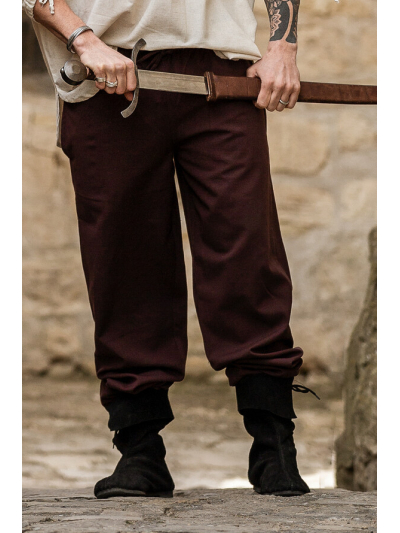 Trollfelsen Leonardo Carbone Mittelalter Gewandung Ritter Wikinger Hose Arvo Dunkel Braun _4_ Trollfelsen Leonardo Carbone Mittelalter Gewandung Ritter Wikinger Hose Arvo Dunkel Braun _4_